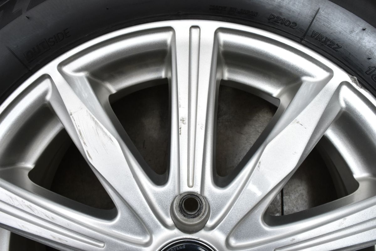 【ヤリス アクア 等に】バルミナ 15in 5.5J +45 PCD100 ブリヂストン ブリザックVRX2 185/60R15 カローラ フィールダー フィット スイフト 【ヤリス アクア 等に】バルミナ 15in 5.5J +45 PCD100 ブリヂストン ブリザックVRX2 185/60R15 カローラ フィールダー フィット スイフト