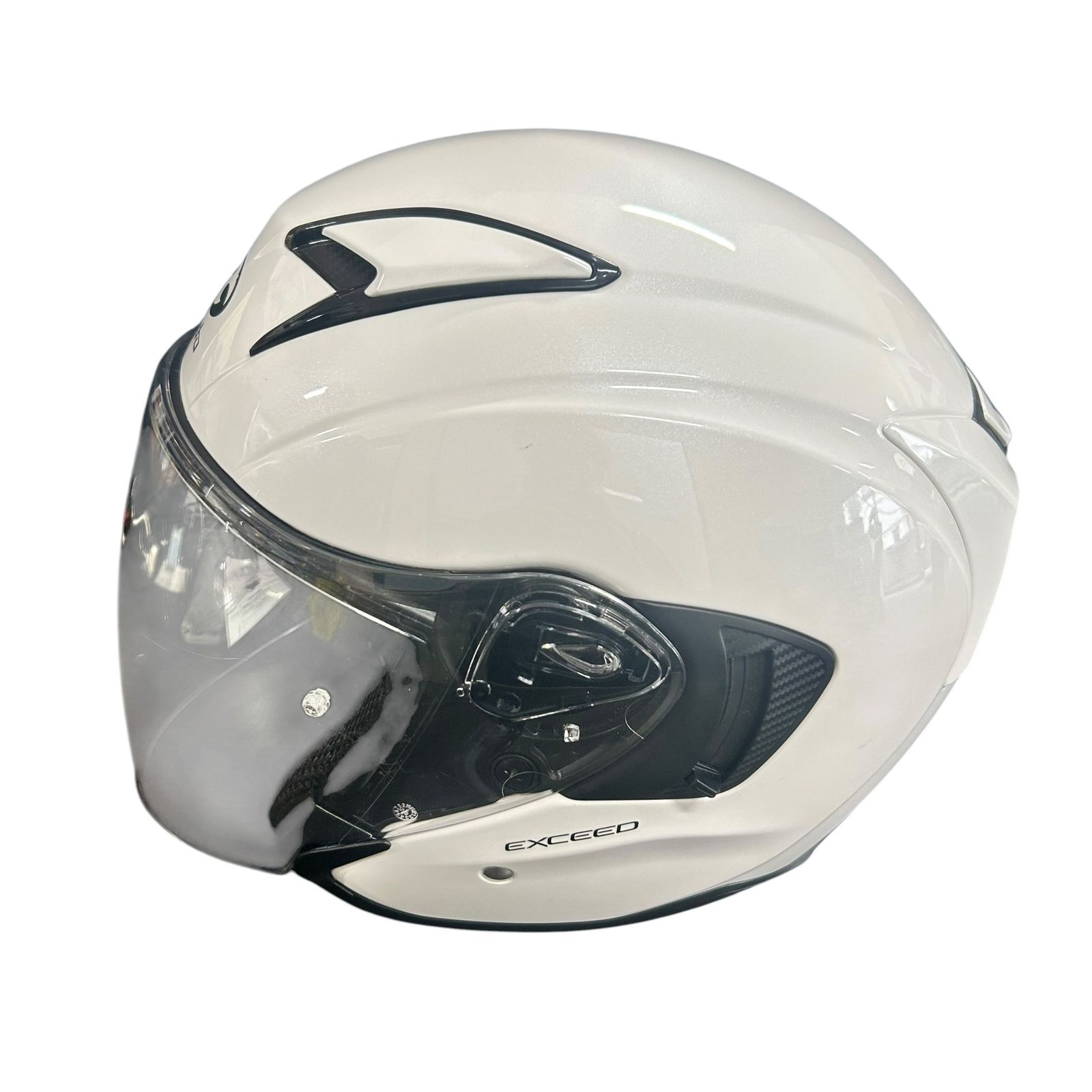 □OGK Kabuto EXCEED ヘルメット Sサイズ 55-56cm バイク用 シールド付 