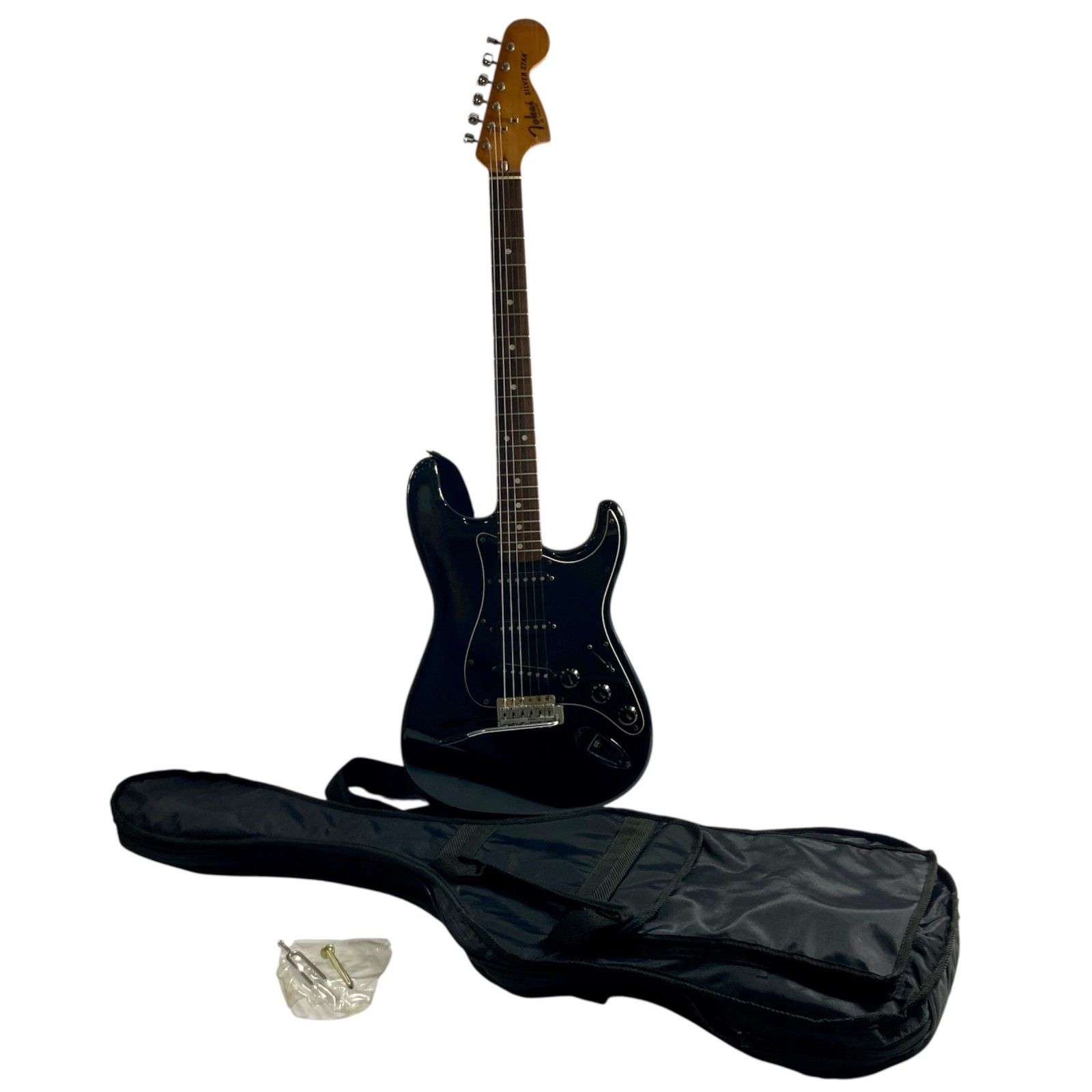 ★ TOKAI Silver Star エレキギター エレキベース ブラック 音出し確認済み ソフトケース付属 現状品