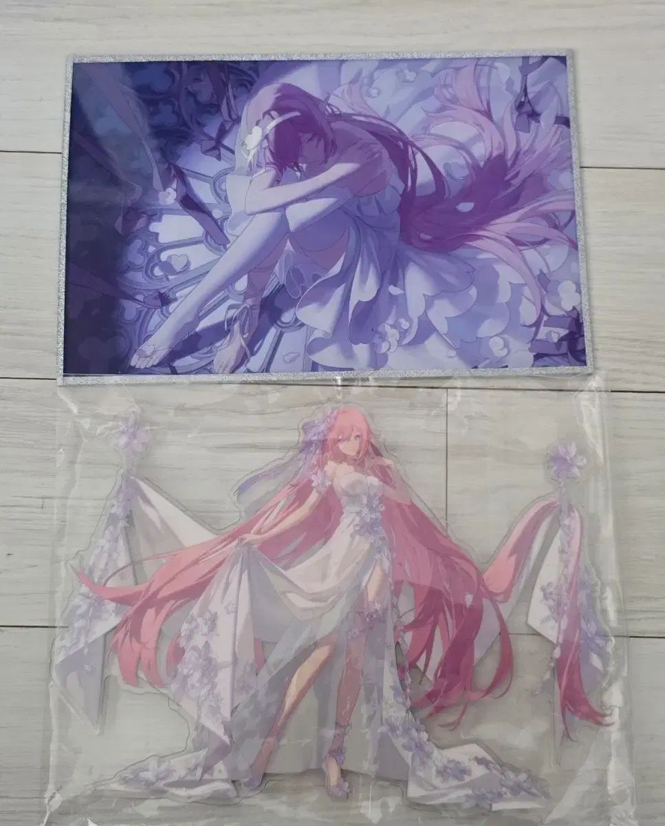 崩壊3rd エルシア アークス アクリル 銀箔ビジュアル色紙 まとめ