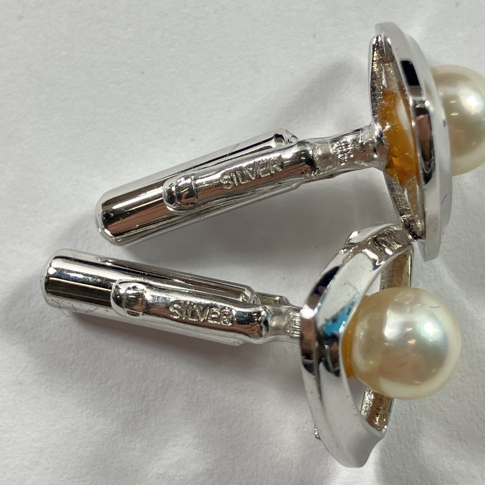 ★ シルバーアクセサリー 5点 まとめ売り 三越 カフス ネクタイピン パール オメガ 総重量20.40g 現状品 日本製 ★ シルバーアクセサリー 5点 まとめ売り 三越 カフス ネクタイピン パール オメガ 総重量20.40g 現状品 日本製