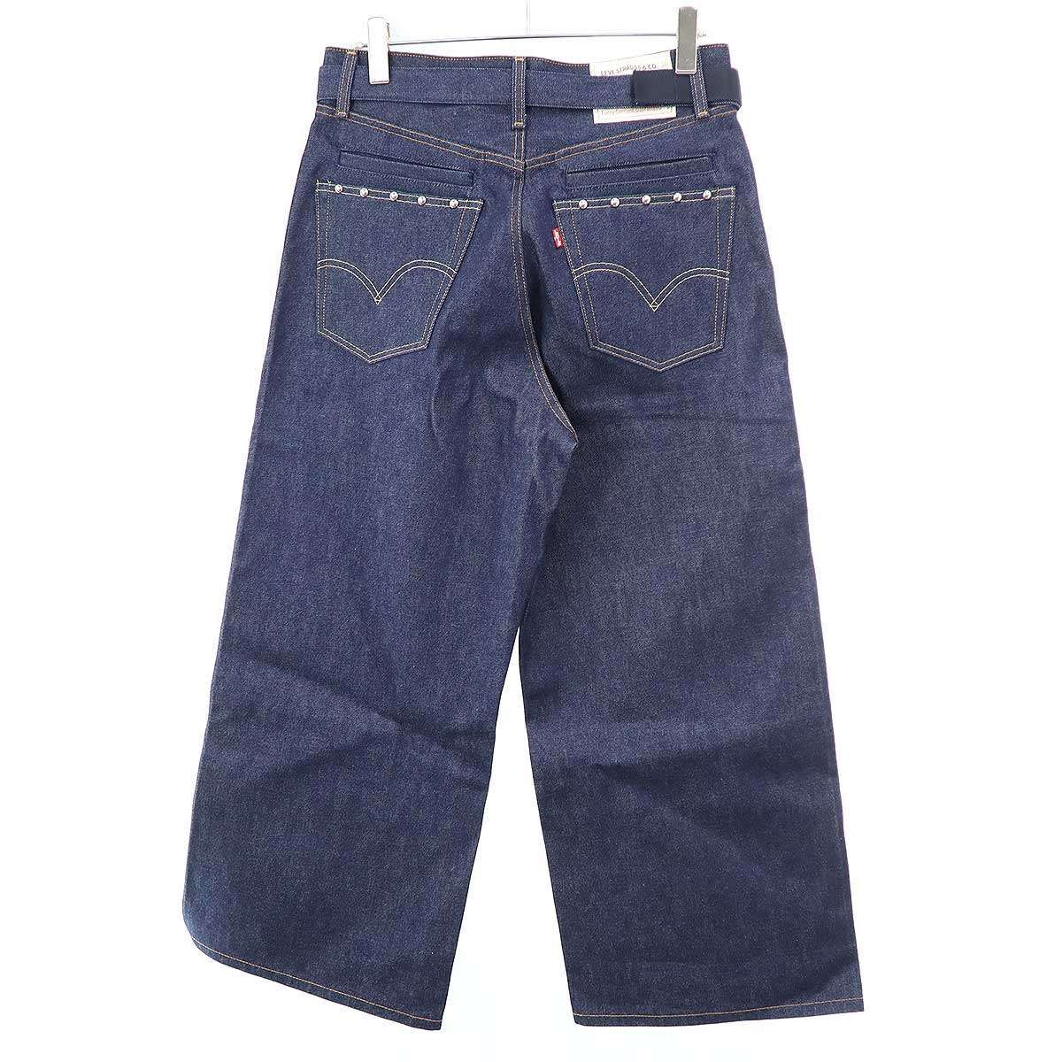 sacai×Levi’s サカイ リーバイス 25SS Denim Pants ベルテッドバギー スタッズデニムパンツ 25-0962S インディゴ 2 sacai×Levi’s サカイ リーバイス 25SS Denim Pants ベルテッドバギー スタッズデニムパンツ 25-0962S インディゴ 2