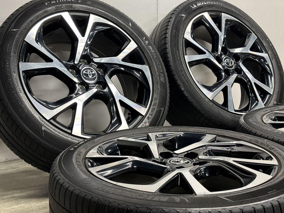 交換用に】トヨタ C-HR 純正 18in 7J +50 PCD114.3 ミシュラン