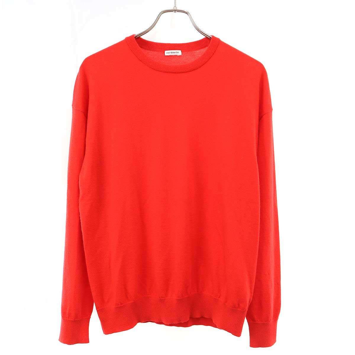 cash&barba キャッシュ&バルバ ウーステッドカシミヤ 150 クルーネック
