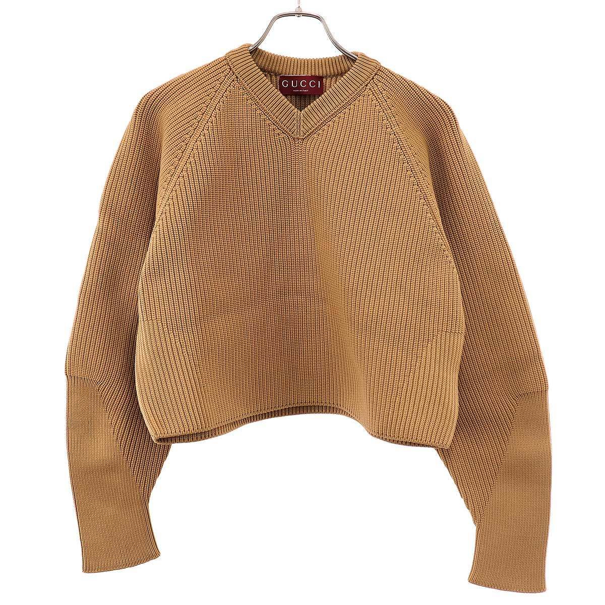 GUCCI グッチ チャンキー リブVネックニットセーター 782577 XKD0O 
