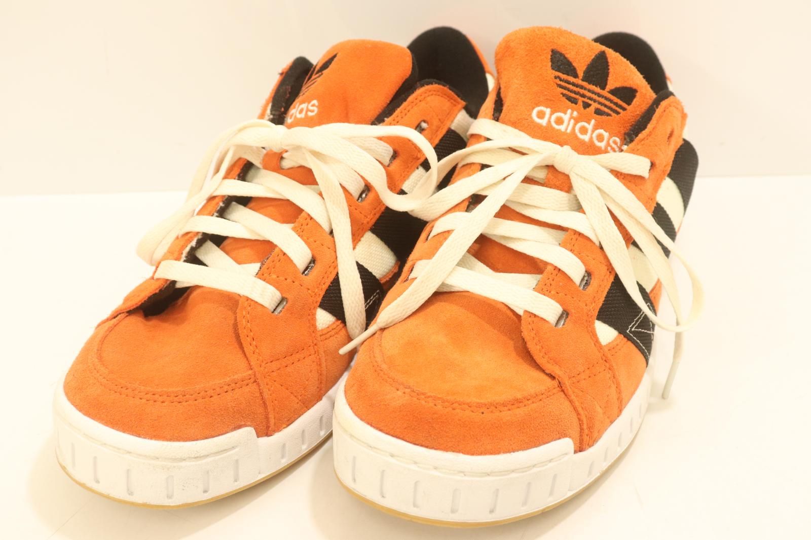 【中古】 adidas メンズスニーカー 28 LWST LWST スニーカー adidas 28 オレンジ 橙 ロゴ