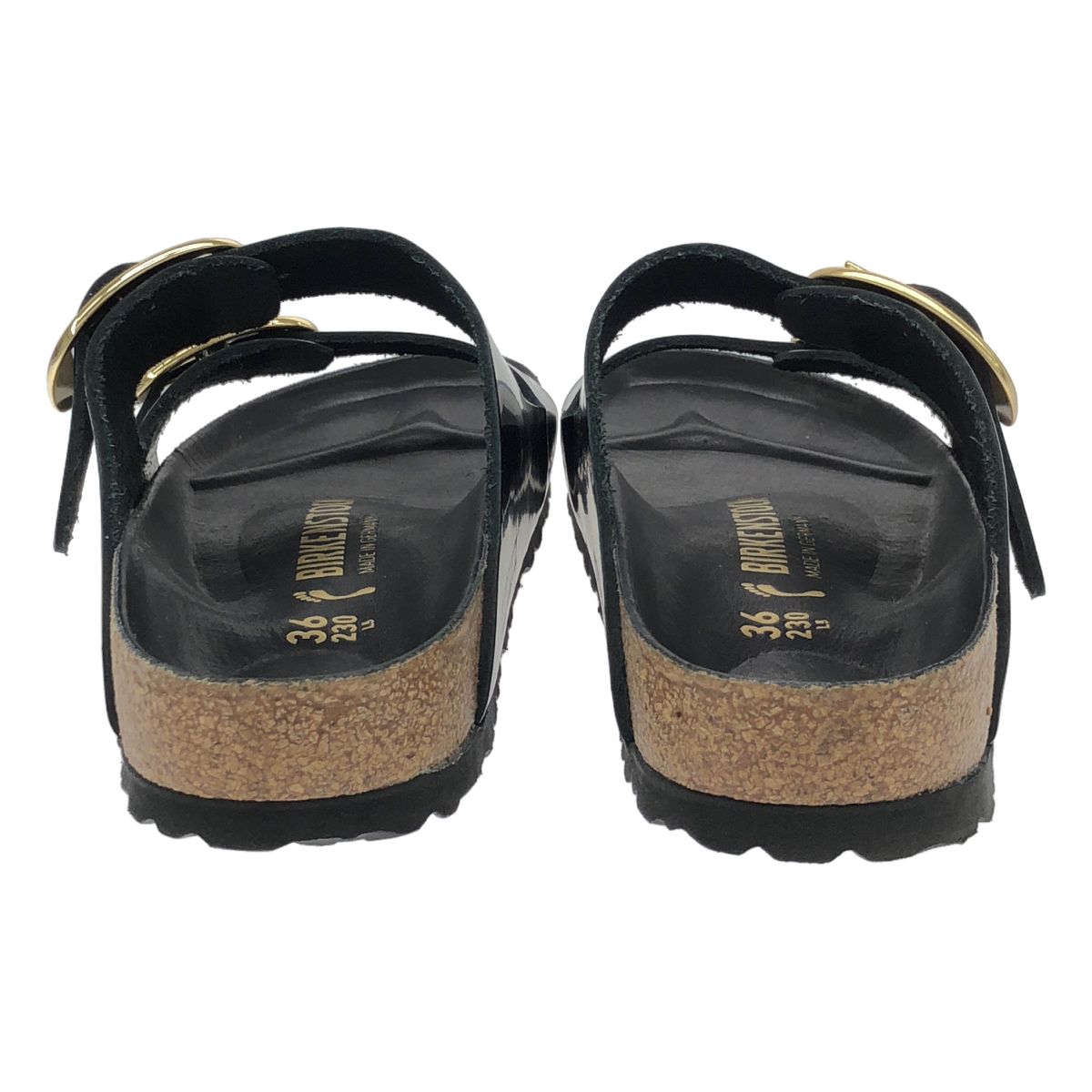 BIRKENSTOCK ビルケンシュトック ARIZONA BIG BUCKLE HEX アリゾナ ビッグバックルサンダル ブラック 36