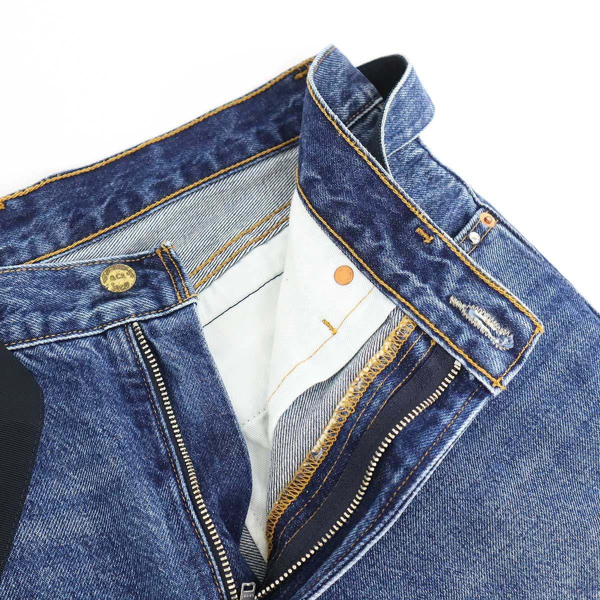 sacai×Levi’s サカイ リーバイス 25SS Denim Pants ベルテッドバギー スタッズデニムパンツ 25-0962S ブルー 2