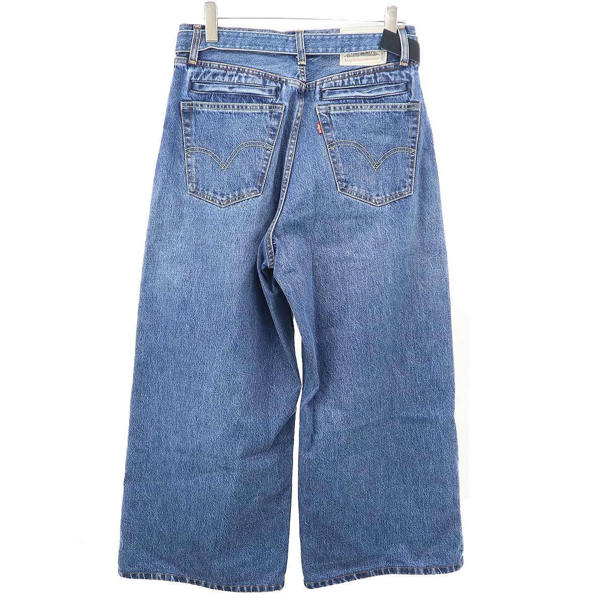 sacai×Levi’s サカイ リーバイス 25SS Denim Pants ベルテッドバギー スタッズデニムパンツ 25-0962S ブルー 2