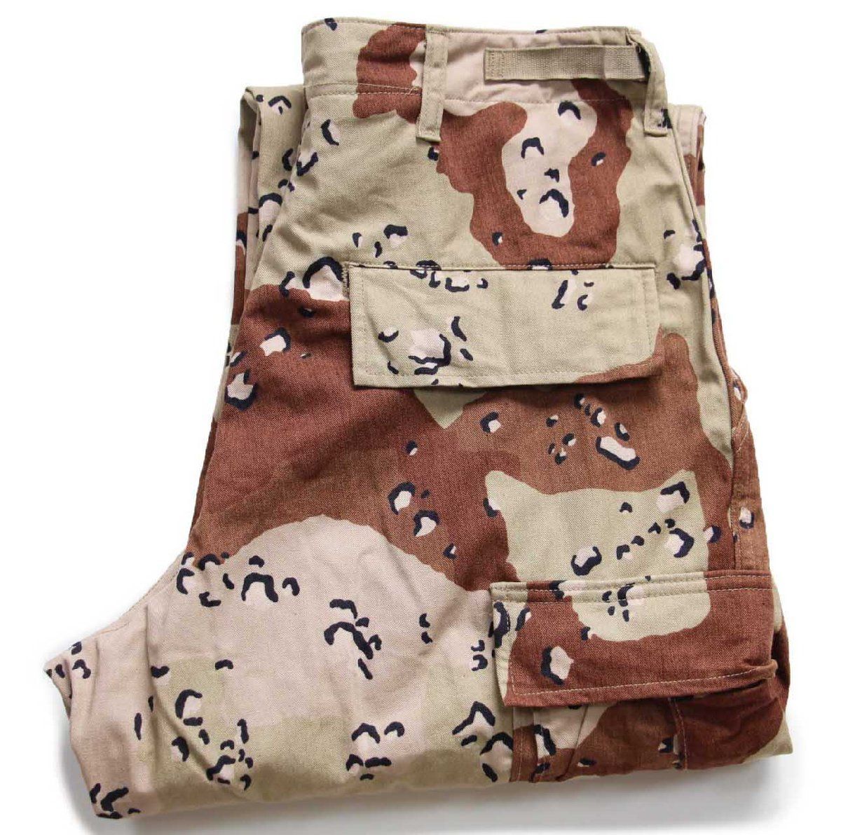 デッドストック★90s 米軍 U.S.ARMY チョコチップ デザートカモ BDU カーゴパンツ S-S★C6 ビンテージ ミリタリー トラウザーズ 6ポケット