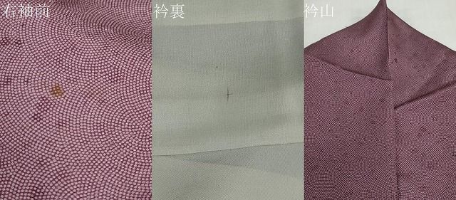 平和屋着物●本加賀友禅作家 柿本市郎 江戸小紋 箔散らし文 鮫小紋柄 正絹 逸品 DABD9821ud 平和屋着物●本加賀友禅作家 柿本市郎 江戸小紋 箔散らし文 鮫小紋柄 正絹 逸品 DABD9821ud