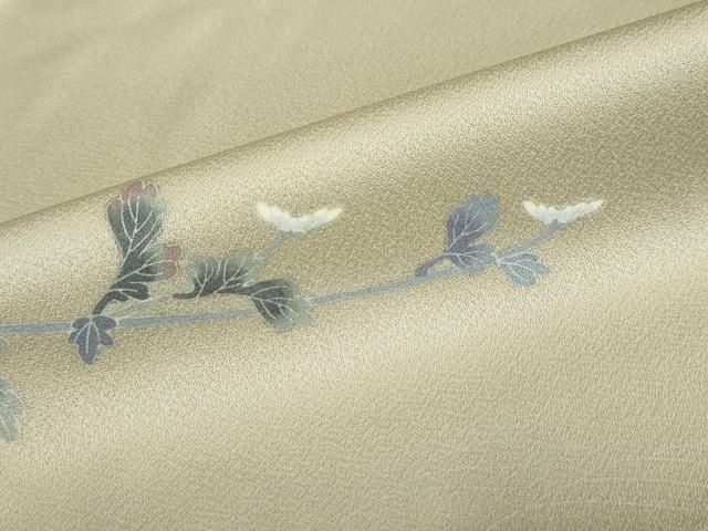 平和屋着物●訪問着 友禅 小舟草花文 暈し染め 正絹 逸品 DABD9825ud 平和屋着物●訪問着 友禅 小舟草花文 暈し染め 正絹 逸品 DABD9825ud