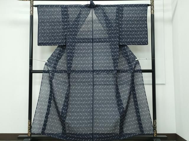平和屋着物*夏物 本場琉球絣 夏琉球 正絹 逸品 CABF4584rv 平和屋着物*夏物 本場琉球絣 夏琉球 正絹 逸品 CABF4584rv