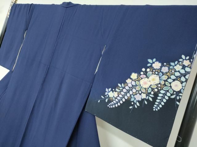 平和屋着物●越後十日町の一流染匠 桐屋・翠山工房 訪問着 絞り 辻が花 暈し染め 金彩 やまと誂製 正絹 逸品 DABD9841ud 平和屋着物●越後十日町の一流染匠 桐屋・翠山工房 訪問着 絞り 辻が花 暈し染め 金彩 やまと誂製 正絹 逸品 DABD9841ud
