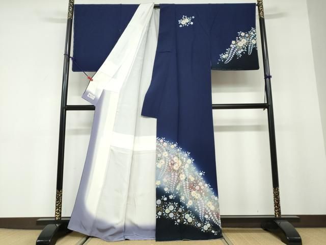 平和屋着物●越後十日町の一流染匠 桐屋・翠山工房 訪問着 絞り 辻が花 暈し染め 金彩 やまと誂製 正絹 逸品 DABD9841ud 平和屋着物●越後十日町の一流染匠 桐屋・翠山工房 訪問着 絞り 辻が花 暈し染め 金彩 やまと誂製 正絹 逸品 DABD9841ud