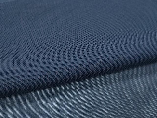 平和屋着物＊夏物　色無地　紗　藍鉄色　ゆう苑　正絹　逸品　CABF4590rv