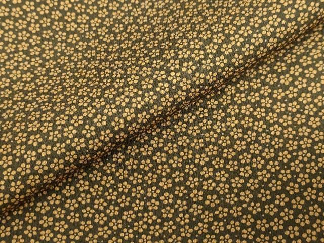 平和屋着物●染色作家　斉藤三才　小紋　小花尽くし文　正絹　逸品　DABD9845ud