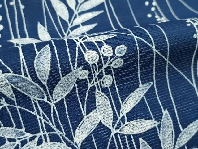 平和屋着物＊夏物　訪問着　絽　ろうけつ染め　南天文　正絹　逸品　CABF4591rv