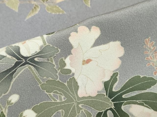 平和屋着物●訪問着 草花文 暈し染め 金銀彩 正絹 逸品 DABD9849ud 平和屋着物●訪問着 草花文 暈し染め 金銀彩 正絹 逸品 DABD9849ud