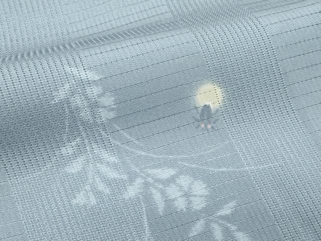 平和屋着物*夏物 小紋 変わり絽 蛍暈し 蛍草花文 正絹 逸品 CABF4596rv 平和屋着物*夏物 小紋 変わり絽 蛍暈し 蛍草花文 正絹 逸品 CABF4596rv