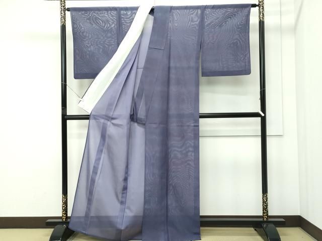 平和屋着物*夏物 小紋 紗 暈し染め 正絹 逸品 CABF4597rv 平和屋着物*夏物 小紋 紗 暈し染め 正絹 逸品 CABF4597rv