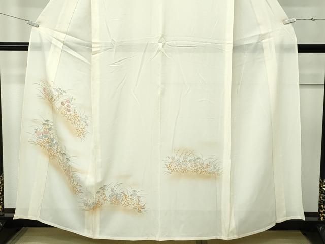 平和屋着物＊夏物　上布　吉祥文　麻　逸品　CAAV3631dy 平和屋着物＊夏物 上布 吉祥文 麻 逸品 CAAV3631dyの通販 by 平和屋