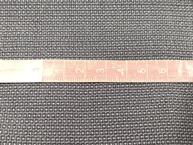 平和屋着物▽本塩沢　単衣　180亀甲　総詰め　正絹　逸品　DABD5912fe