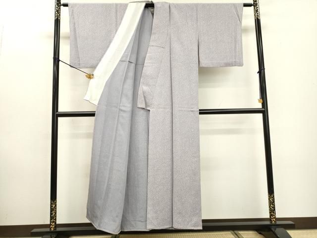 平和屋着物▽江戸小紋 単衣 花尽くし 正絹 逸品 DABD5919fe 平和屋着物▽江戸小紋 単衣 花尽くし 正絹 逸品 DABD5919fe