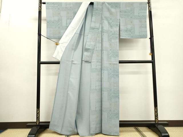 平和屋着物▽上質な小紋 単衣 洋花唐草文 正絹 逸品 DABD5925fe 平和屋着物▽上質な小紋 単衣 洋花唐草文 正絹 逸品 DABD5925fe