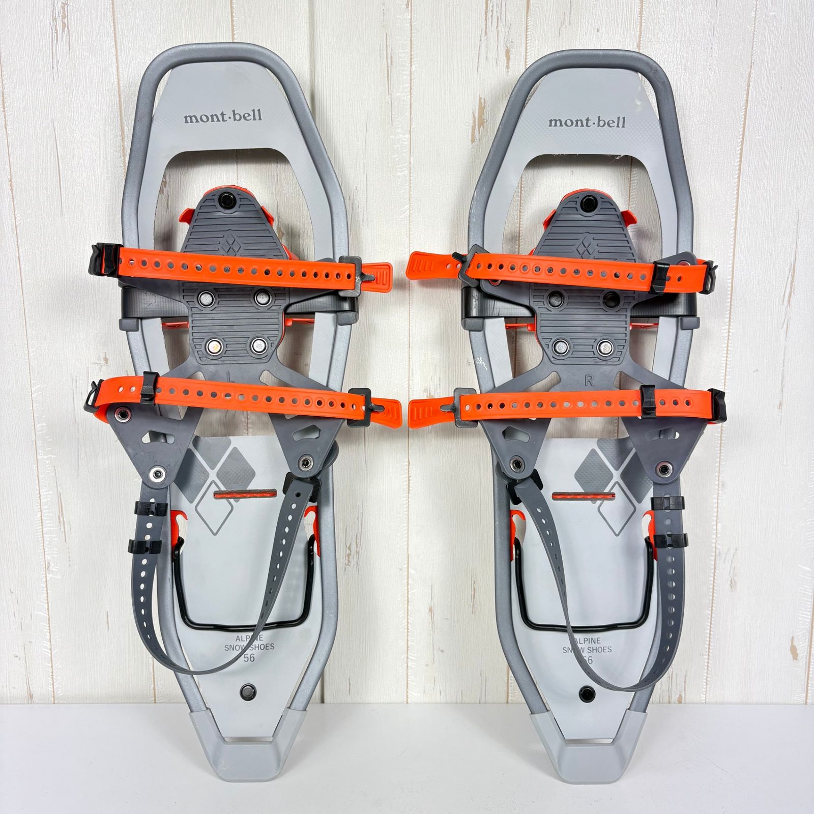 ?️OneSize グレー系 Montbell ( モンベル ) アルパイン スノーシュー 56 Alpine Snowshoe 56 アルミ ウィンターギア スノーシュー z00058032 スノーシュー ウィンターギア
