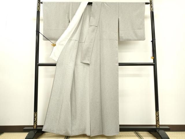 平和屋着物▽江戸小紋 単衣 兎 正絹 逸品 DABD5928fe 平和屋着物▽江戸小紋 単衣 兎 正絹 逸品 DABD5928fe
