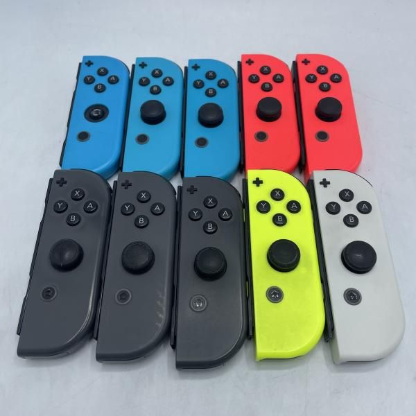 【中古】ｹﾞｰﾑOP）【ジャンク】任天堂/Switch/Joy-Con(R) ジョイコン10個まとめ 動作未確認[92][240092338127]