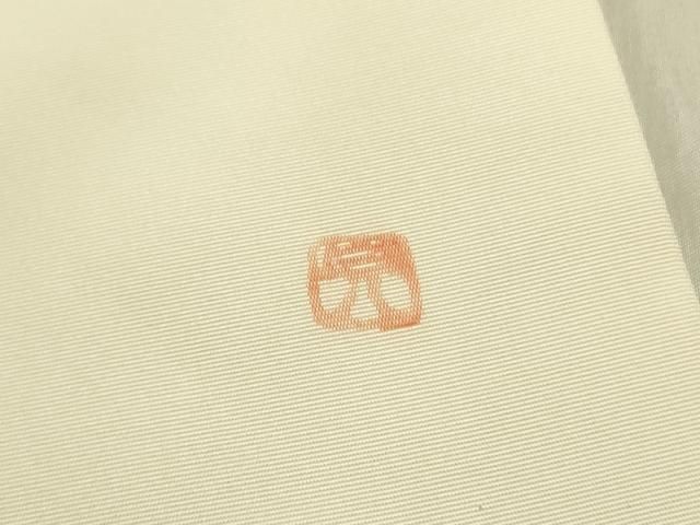 平和屋着物●塩瀬　九寸名古屋帯　作家物　手描き　牡丹　金彩　正絹　逸品　DABE1815op
