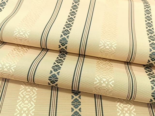 平和屋着物●本場筑前博多織 八寸名古屋帯 献上 正絹 逸品 CABF0784vp