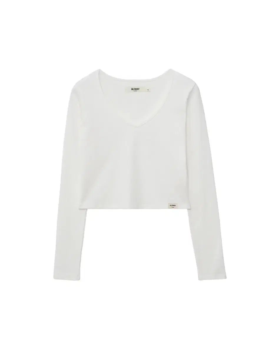 GLOWNY classic v neck Long ロングスリーブ Tシャツ