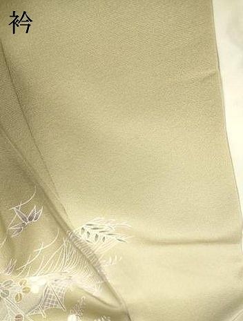 平和屋着物●訪問着 友禅 群れ鶴花文 暈し染 正絹 逸品 DABD5956fe 平和屋着物●訪問着 友禅 群れ鶴花文 暈し染 正絹 逸品 DABD5956fe