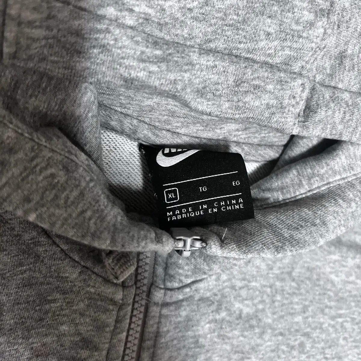 XL NIKE ナイキ クラブ フール ジップ フー WHO フーディ グレー ヘザー XL NIKE ナイキ クラブ フール ジップ フー WHO フーディ グレー ヘザー