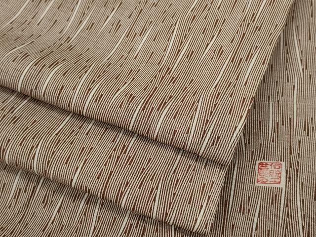 平和屋着物●江戸小紋 作家物 吉祥文 正絹 逸品 CABF3479ut