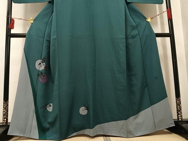 平和屋着物●訪問着 作家物 葡萄 正絹 逸品 AABI2970ph 平和屋着物●訪問着 作家物 葡萄 正絹 逸品 AABI2970ph