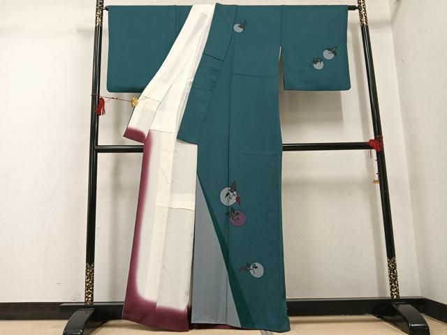 平和屋着物●訪問着 作家物 葡萄 正絹 逸品 AABI2970ph 平和屋着物●訪問着 作家物 葡萄 正絹 逸品 AABI2970ph