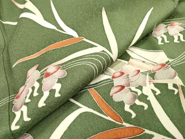 平和屋着物●訪問着 刺繍 人物風景文 松坂屋扱い 正絹 逸品 未使用 DABD5958fe 平和屋着物●訪問着 刺繍 人物風景文 松坂屋扱い 正絹 逸品 未使用 DABD5958fe