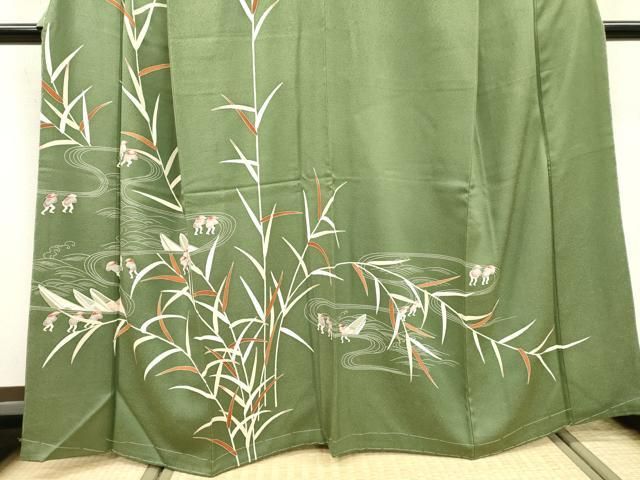 平和屋着物●訪問着 刺繍 人物風景文 松坂屋扱い 正絹 逸品 未使用 DABD5958fe 平和屋着物●訪問着 刺繍 人物風景文 松坂屋扱い 正絹 逸品 未使用 DABD5958fe