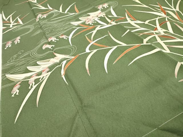 平和屋着物●訪問着 刺繍 人物風景文 松坂屋扱い 正絹 逸品 未使用 DABD5958fe 平和屋着物●訪問着 刺繍 人物風景文 松坂屋扱い 正絹 逸品 未使用 DABD5958fe