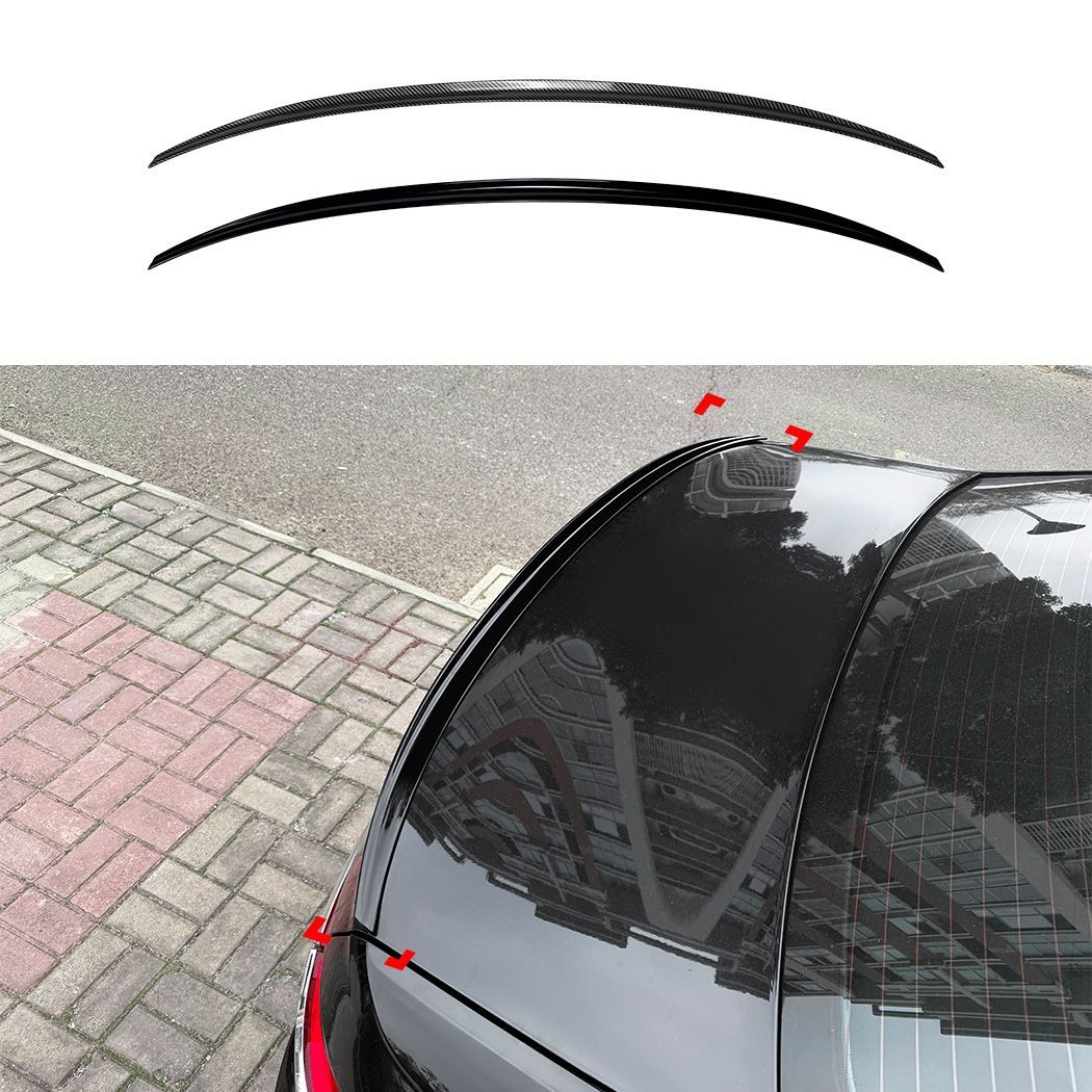 Audi A6 C8 (アウディ A6 C8) 2018-2025 専用 リアスポイラー スポーティブレードデザイン ABS製 カーボン調/ピアノブラック 選べる2色 ドレスアップ効果抜群 走行安定性向上 リアビューシャープに軽量高強度 耐候性おすすめ送料無料