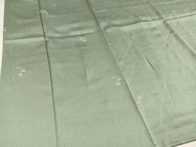 平和屋着物●本加賀友禅作家 柿本市郎 小紋 縫取 草花文 正絹 逸品 未使用 AABI2972ph 平和屋着物●本加賀友禅作家 柿本市郎 小紋 縫取 草花文 正絹 逸品 未使用 AABI2972ph