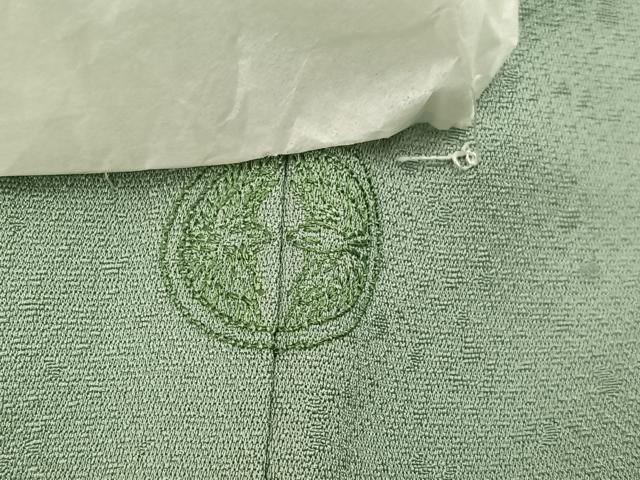 平和屋着物●本加賀友禅作家 柿本市郎 小紋 縫取 草花文 正絹 逸品 未使用 AABI2972ph 平和屋着物●本加賀友禅作家 柿本市郎 小紋 縫取 草花文 正絹 逸品 未使用 AABI2972ph