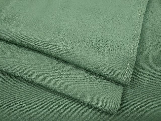 平和屋着物●上質な色無地　薄青色　正絹　逸品　CABF3482ut