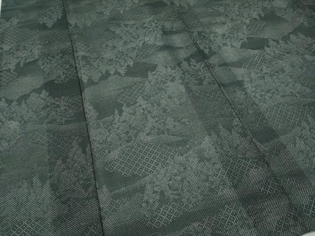 平和屋着物*夏物 小紋 紗 五重塔 樹林文 洗える着物 CABF3574ut 平和屋着物*夏物 小紋 紗 五重塔 樹林文 洗える着物 CABF3574ut