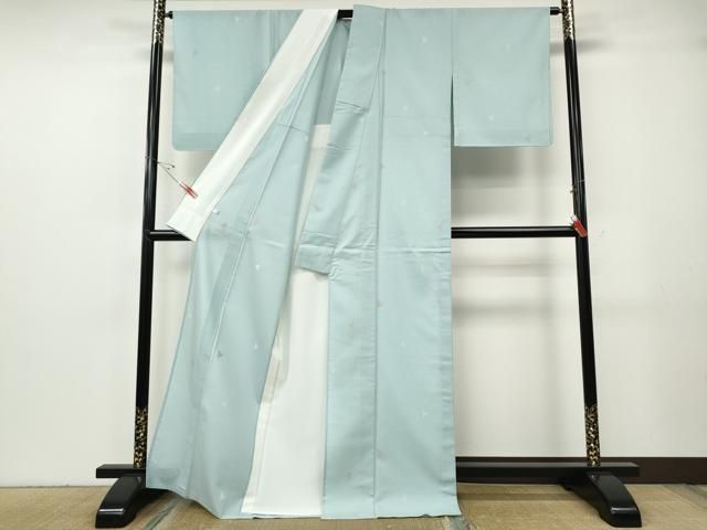 平和屋着物▽小紋 単衣 吉祥花文 洗える着物 CABF3577ut 平和屋着物▽小紋 単衣 吉祥花文 洗える着物 CABF3577ut