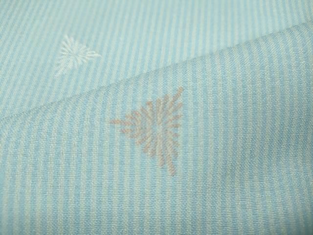 平和屋着物▽小紋 単衣 吉祥花文 洗える着物 CABF3577ut 平和屋着物▽小紋 単衣 吉祥花文 洗える着物 CABF3577ut